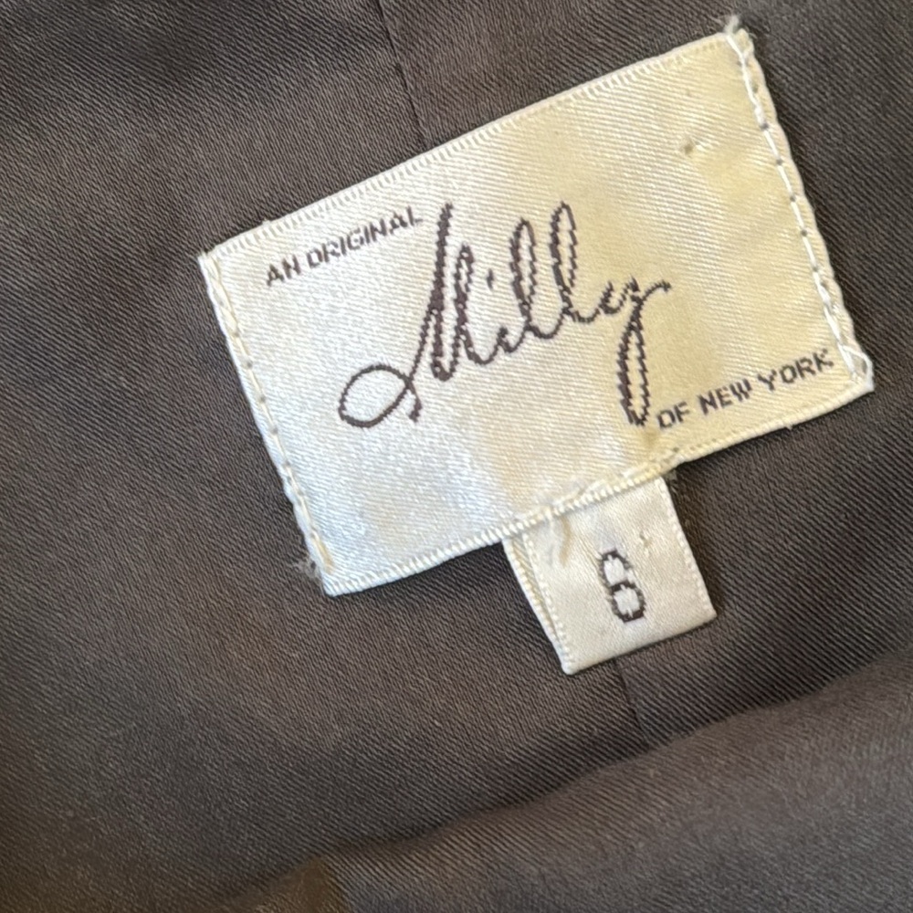 Milly off the shoulder black dress - Picture 8 of 9